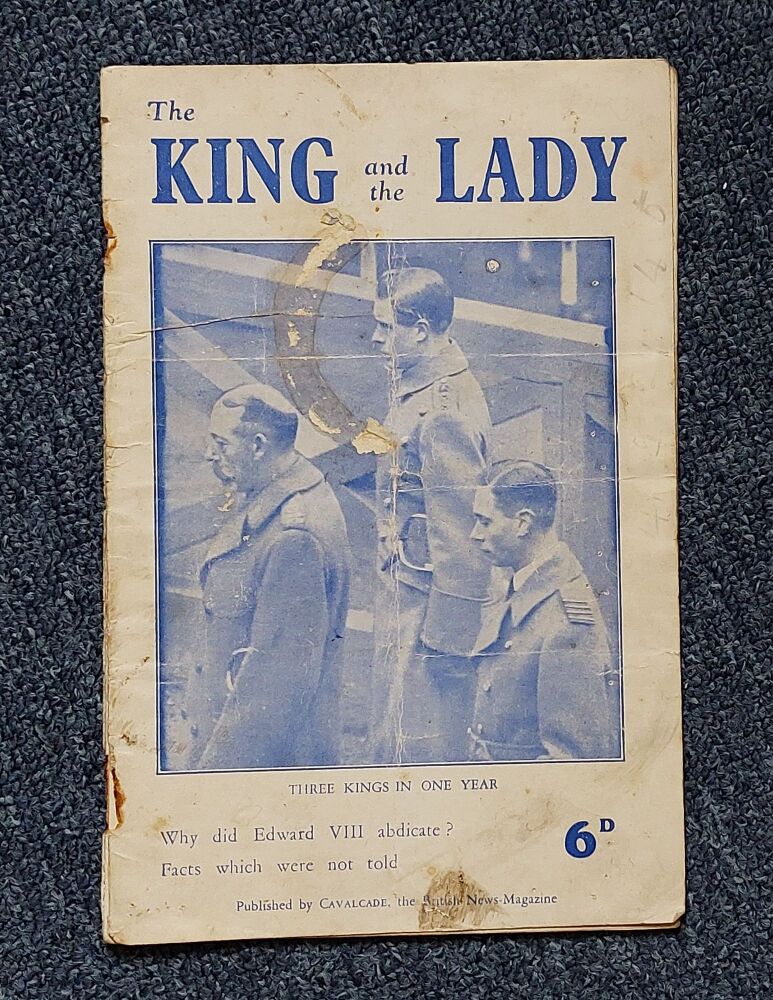 The King And The Lady Why Did Edward VIII Abdicate? Facts Which Were Not Told-Cavalcade Magazine