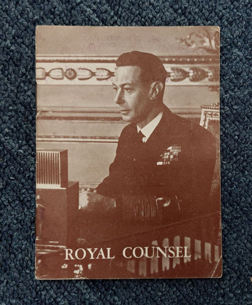 Royal Counsel - Scripture Gift Mission-King George VI Mourning 1952