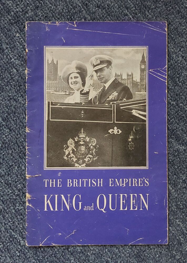 The British Empires King and Queen - Circa 1940s Photo Booklet