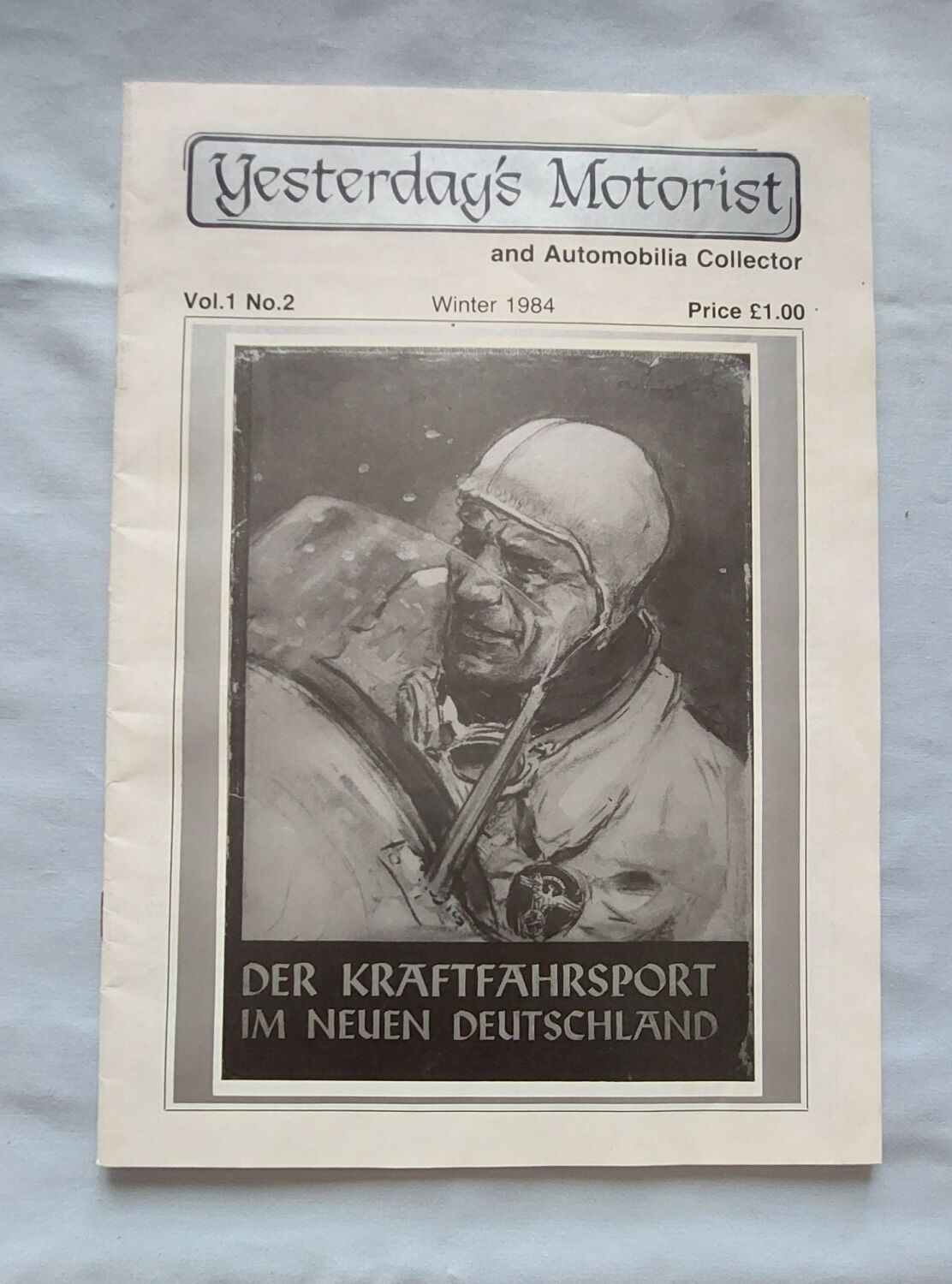 Yesterdays Motorist and Automobilia Collecto -Last Issue- Vol 1 Issue  No 2