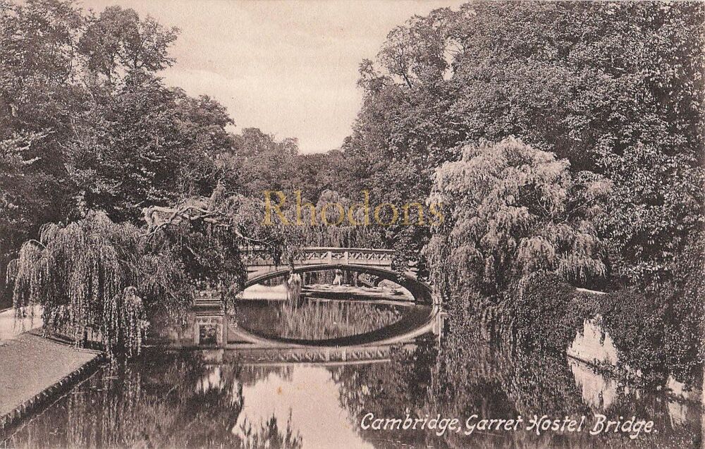 Cambridge Garret Hostel Bridge-Frith Series Postcard