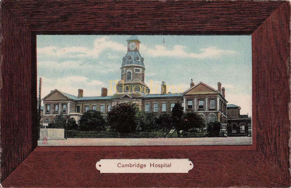 Cambridge Hospital - Early 1900s Milton Frame Postcard