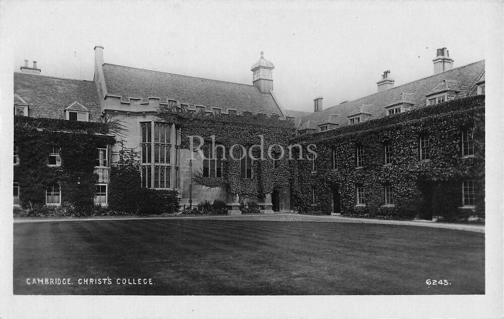 Christs College Cambridge-Early 1900s Kingsway Real Photo Series Postcard