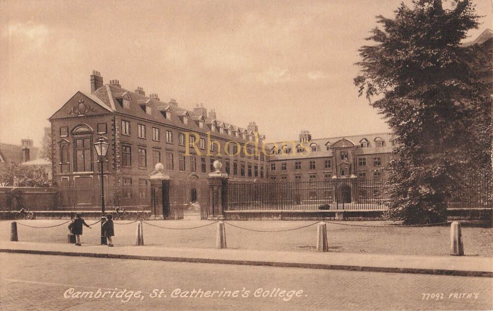 St Catherines College Cambridge-Early 1900s Friths Series Postcard