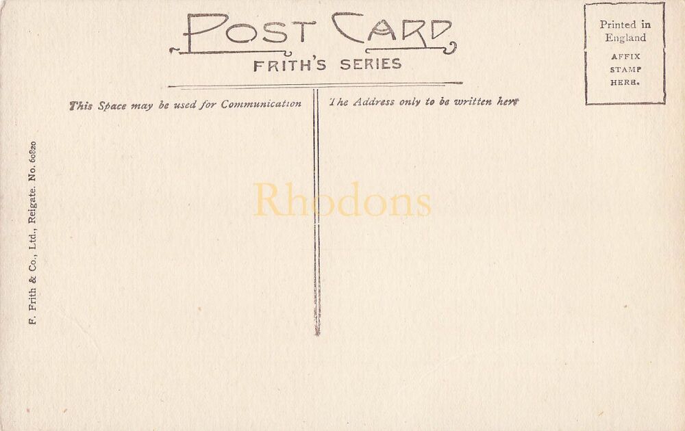 Cambridge Postcard - Kings and Clare Colleges Cambridge- View From The River-Friths Series Postcard