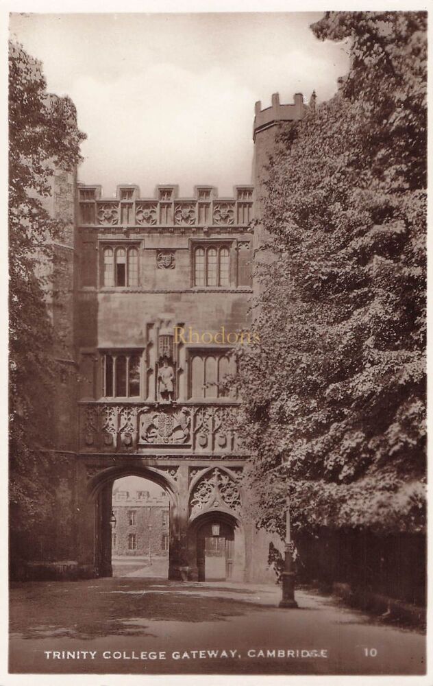 Gateway Trinity College Cambridge Excel Series RP Postcard