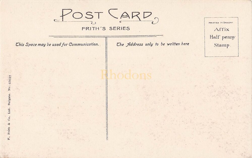 Queens College Cambridge-Early 1900s Friths Series Postcard