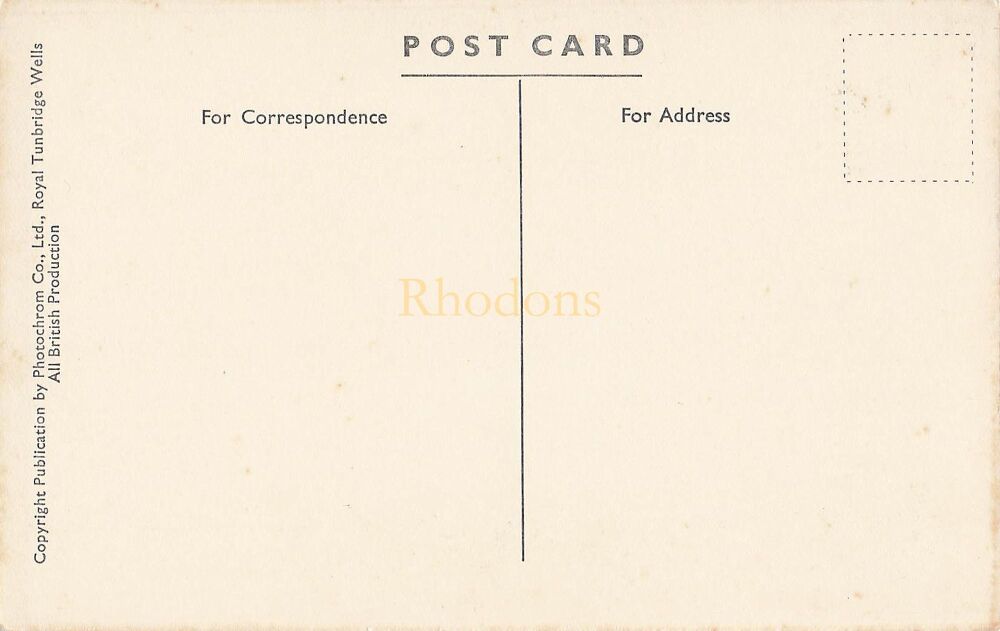 Emmanuel College Cambridge-Photochrom Postcard