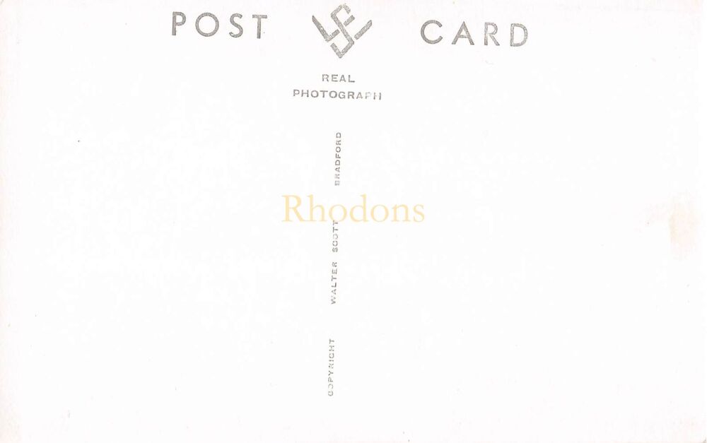Clare College and Kings College Cambridge-Walter Scott Real Photo Postcard