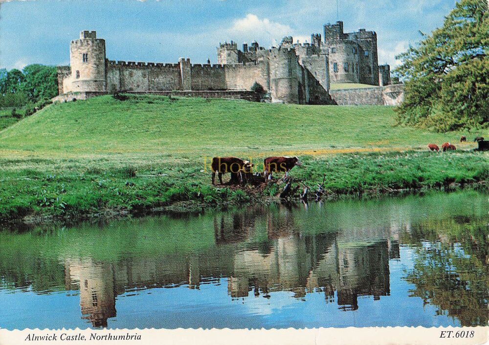 Alnwick Castle  Northumberland-Bamforth Postcard