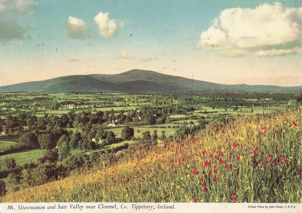 Mount Slievenamon and Suir Valley Near Clonmel Co Tipperary Ireland-1980s P