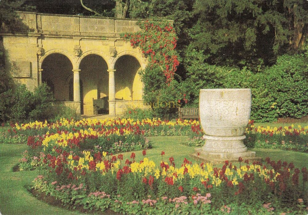 Sussex Postcards-Nymans Gardens Handcross West Sussex-The Sunk Garden-Natio