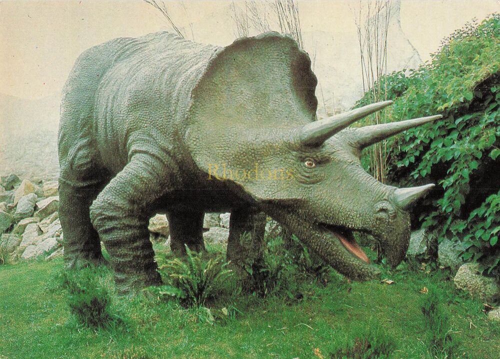 The Triceratops - Lost World of the Dinosaurs St Agnes Leisure Park Cornwal