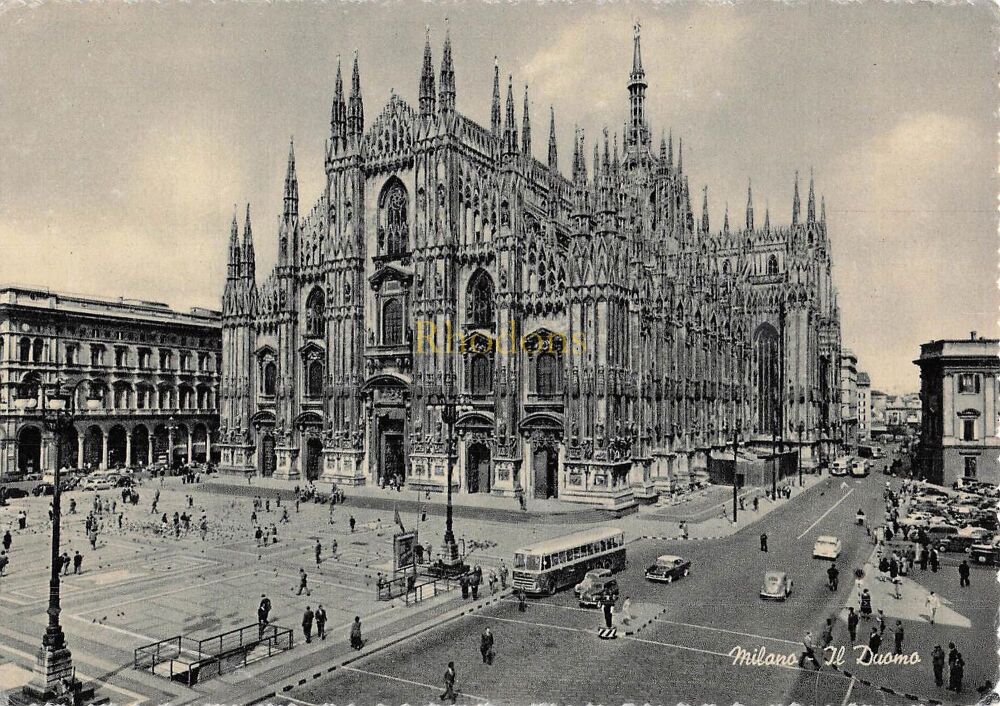 The Cathedral Milan Italy Photo Postcard