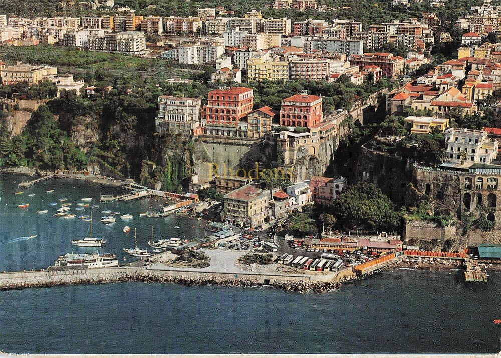 Sorrento, Italy-Aerial View Photo Postcard