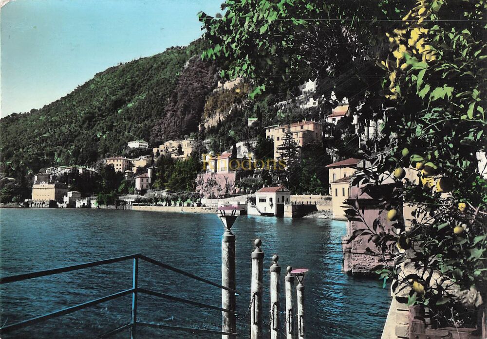 Italian Lakes - Lake Como - Moltrasio - Particolari - 1960s Postcard