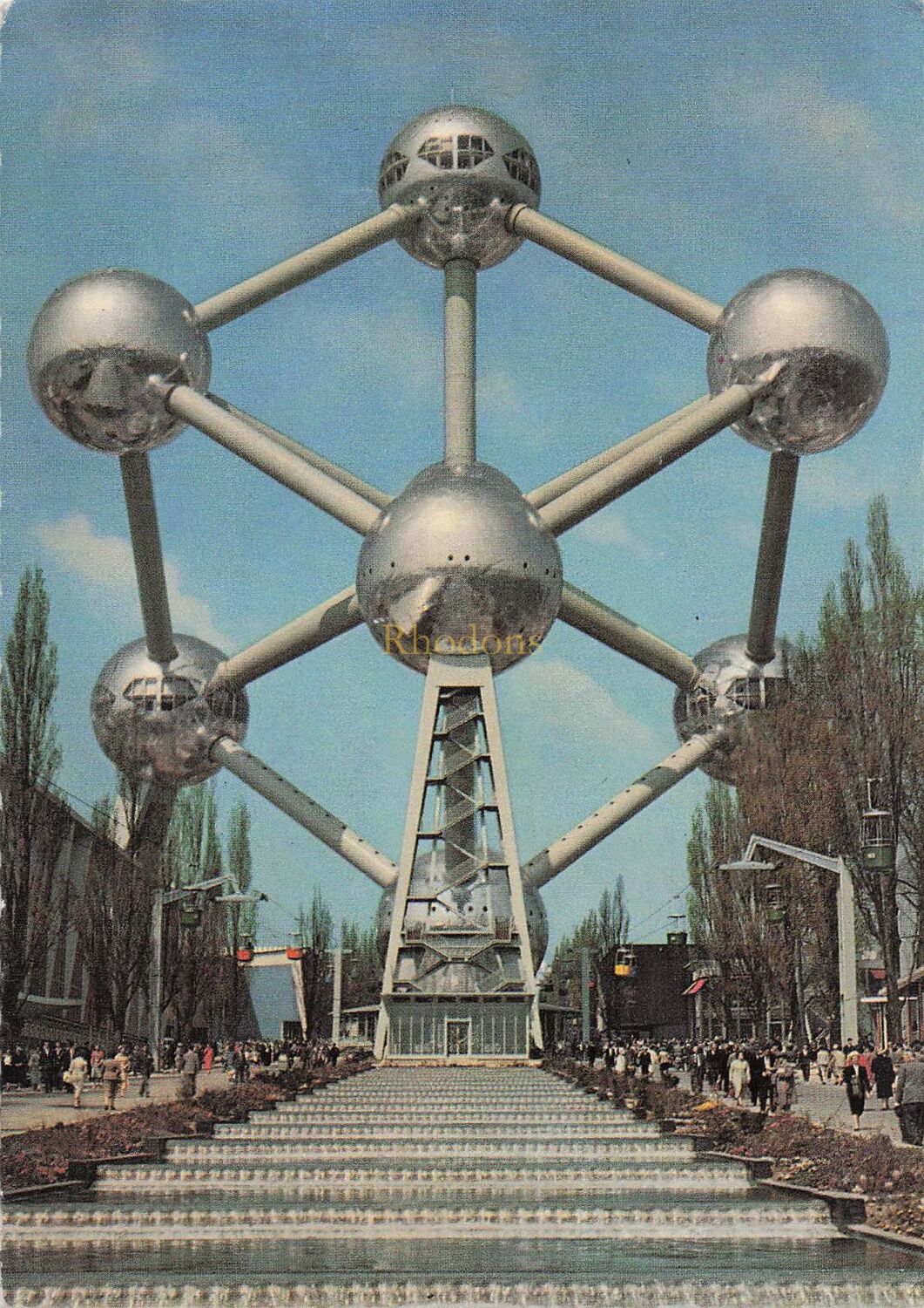 Exposition Universelle De Bruxelles 1958- Brussels Expo 58 Postcard-The Ato