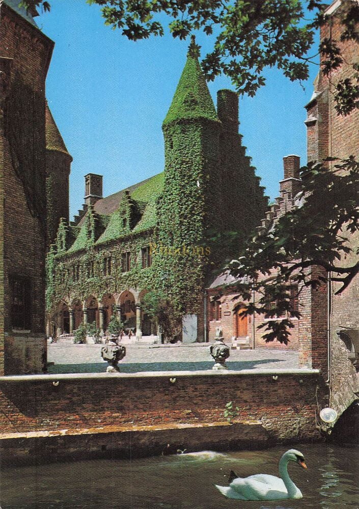 Bruges-Court of Honour-Gruuthuse, Brugge-Photo Postcard