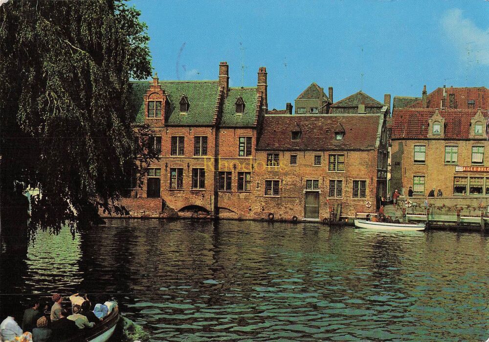 Bruges-The Canals-Photo Postcard