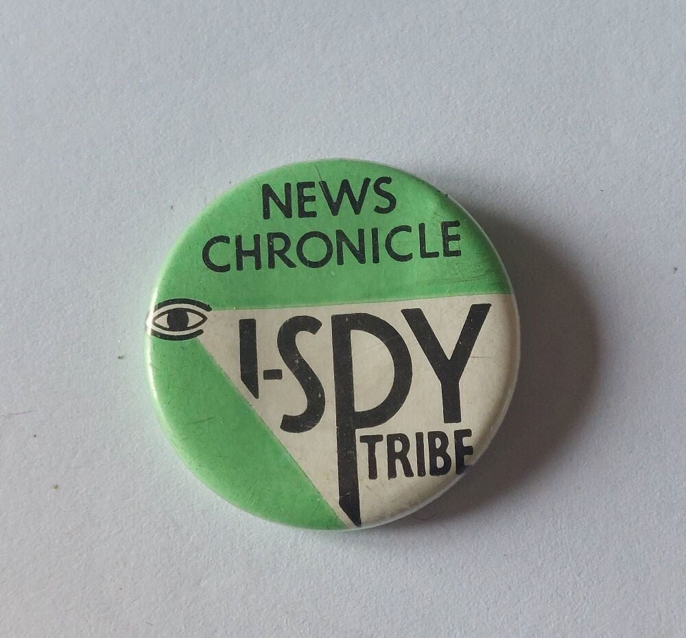 News Chronicle I-Spy Tribe Membership Lapel Badge