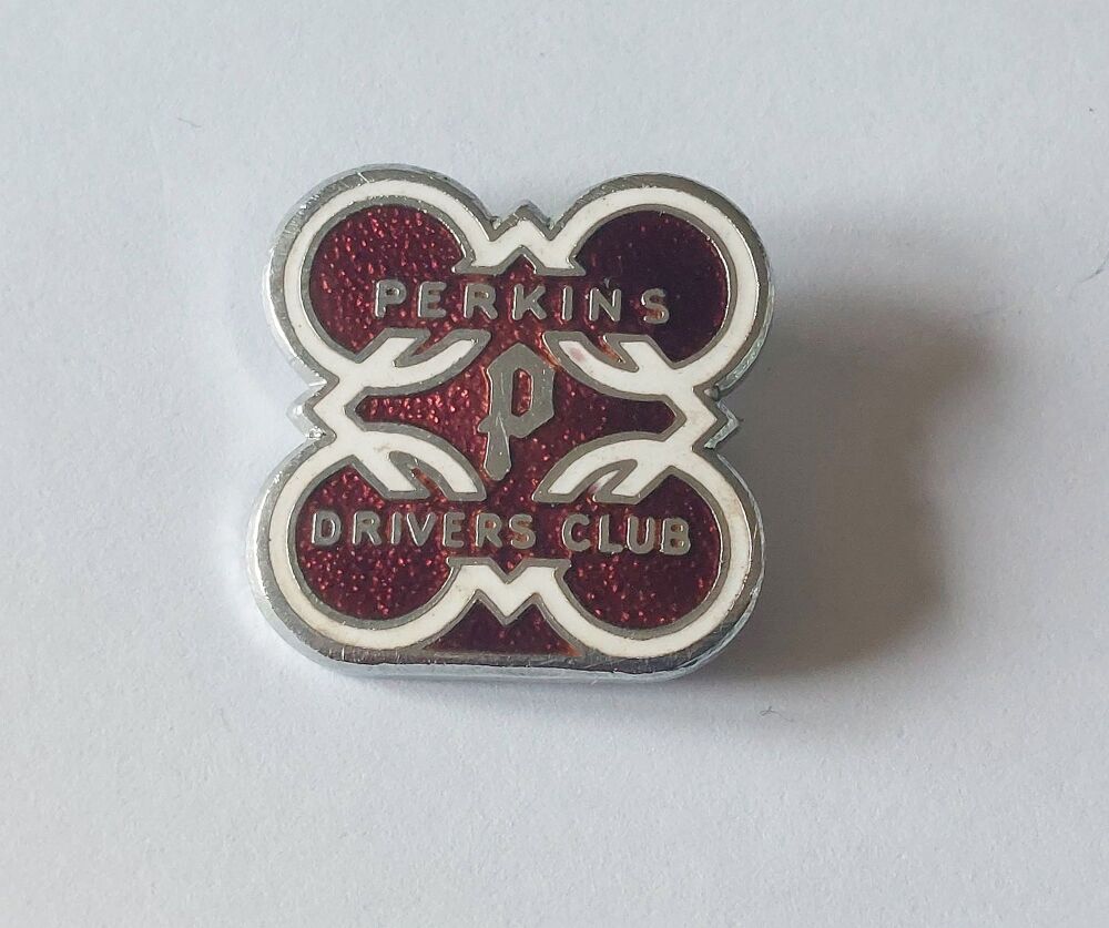 Perkins Drivers Club Members Pin Badge