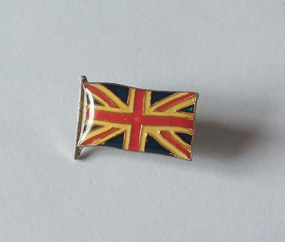 Union Jack Flag Patriotic Lapel Pin Badge Badge