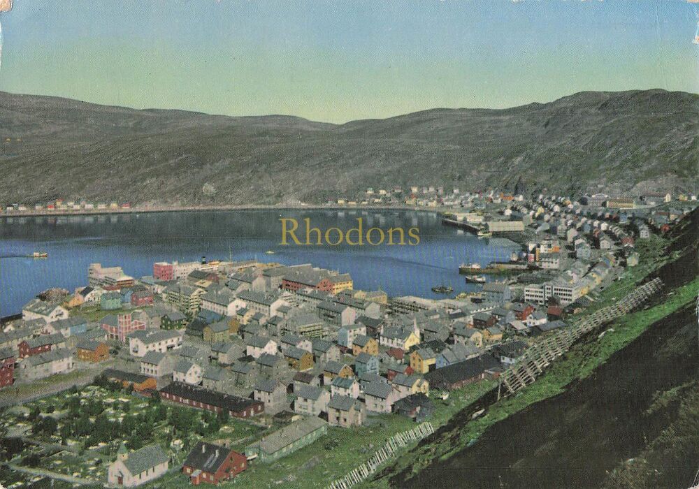 Hammerfest, Norway - 1950s Photo Postcard