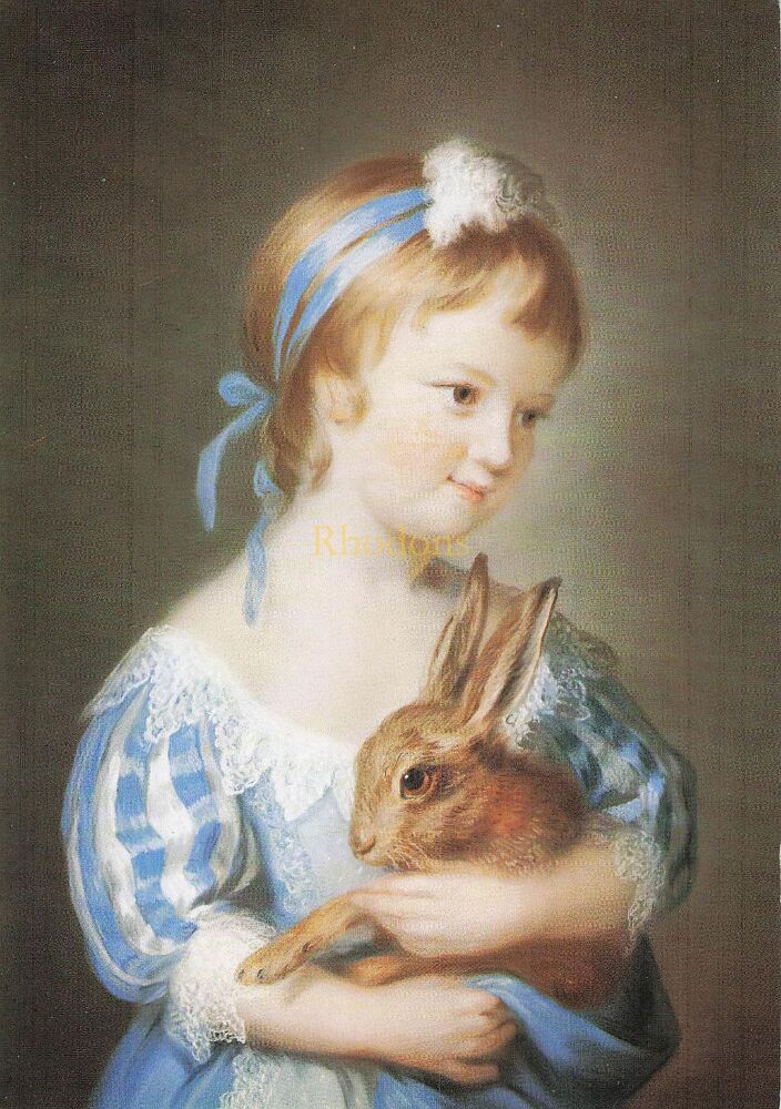 Medici Society Art Postcard - The Hon Henrietta Rice - John Russell RA 1745-1806 (PC 1801)