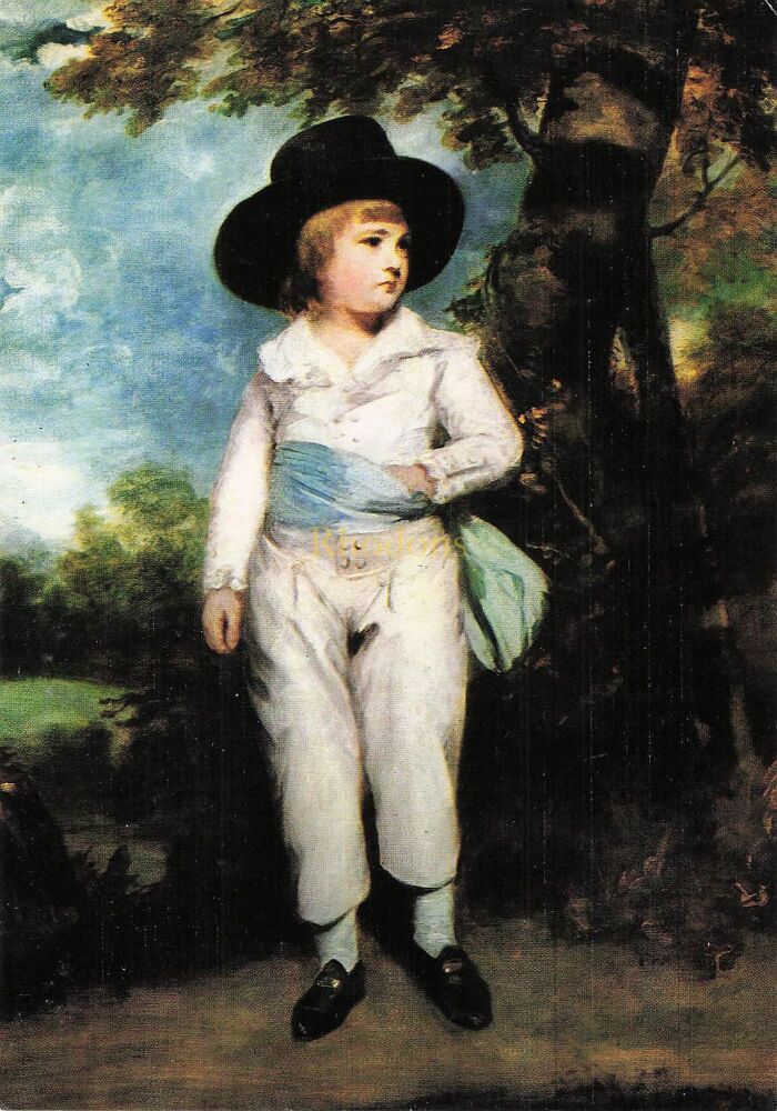 Medici Society Art Postcard - John Charles Viscount Althorp 3rd Earl Spencer - Sir Joshua Reynolds R A (PC1569)