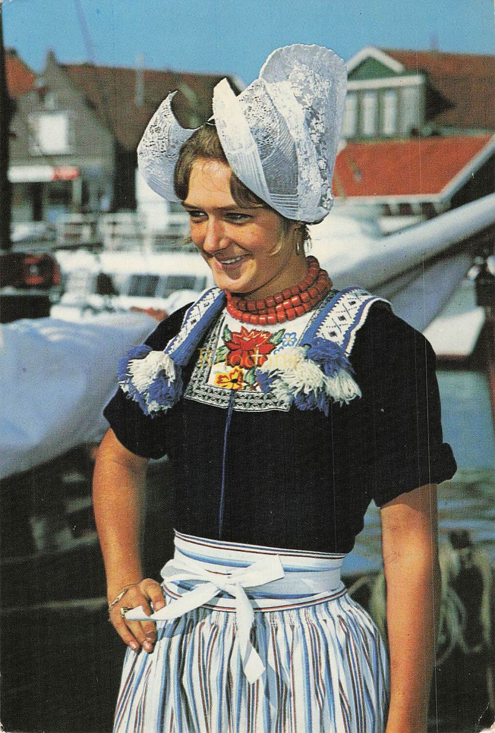 Volendam, Holland - Dutch National Costume Postcard