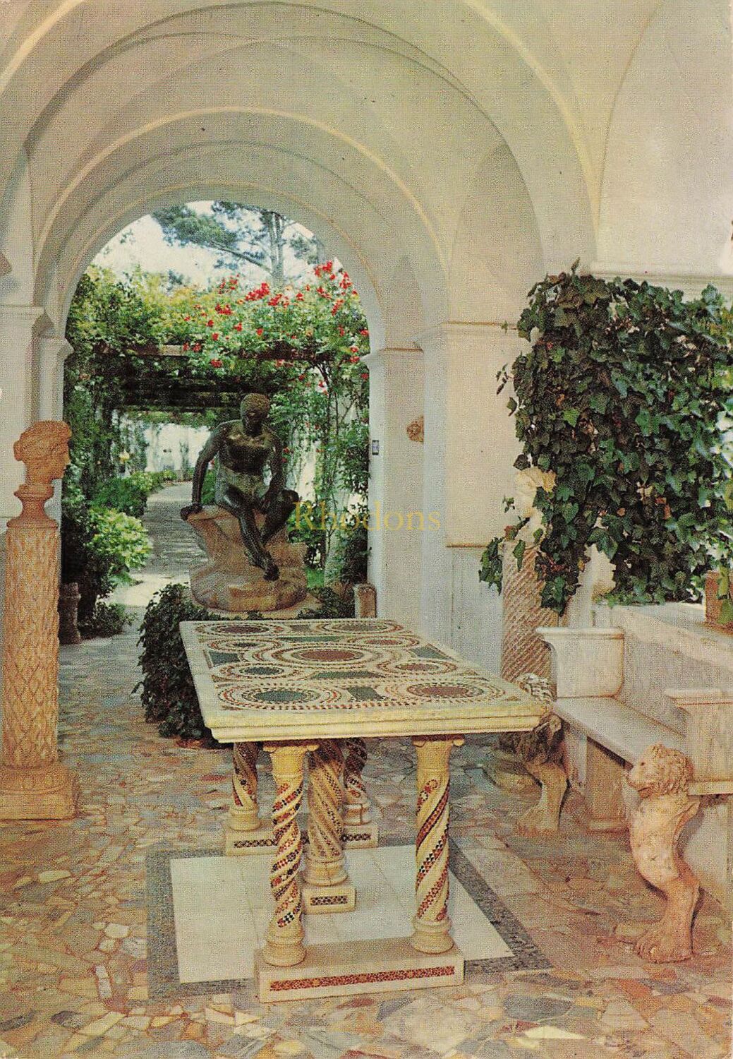 Anacapri, Italy - Villa san Michele - Hermes and Byzantune Table - Photo Po