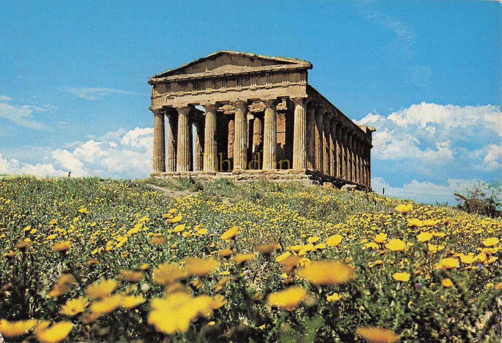 Agrigento, Italy - The Temple of The Concord - Photo Postcard