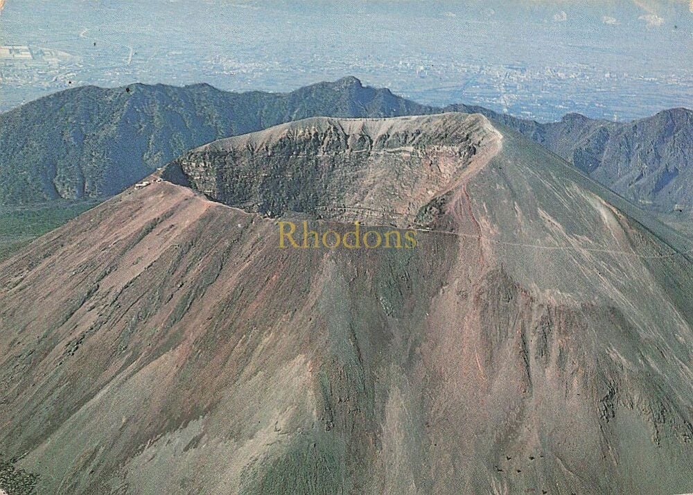 Mount Vesuvius, Italy-Souvenir Photo Postcard