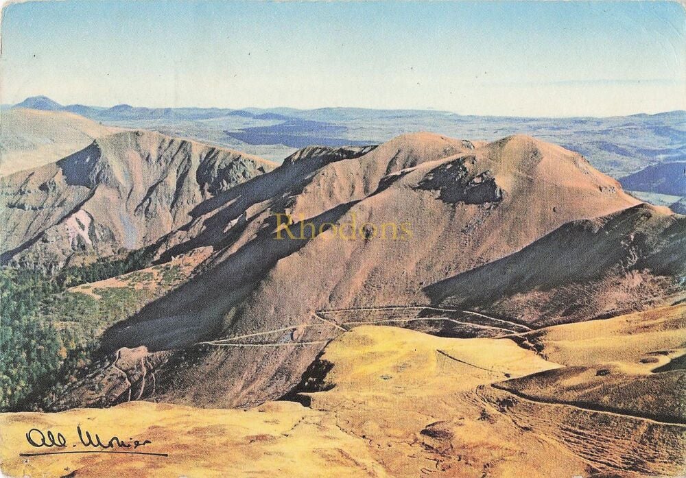 L'Auvergne, France -1960s Photo Postcard