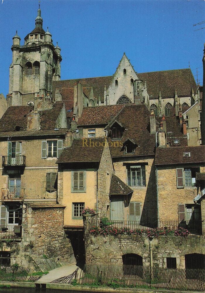 Dole, Jura, France - Birthplace of Louis Pasteur Photo Postcard