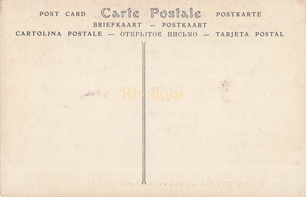 Fuenterrabia, Spain-Inglesia Interiour de la Sacrista-Early 1900s Postcard