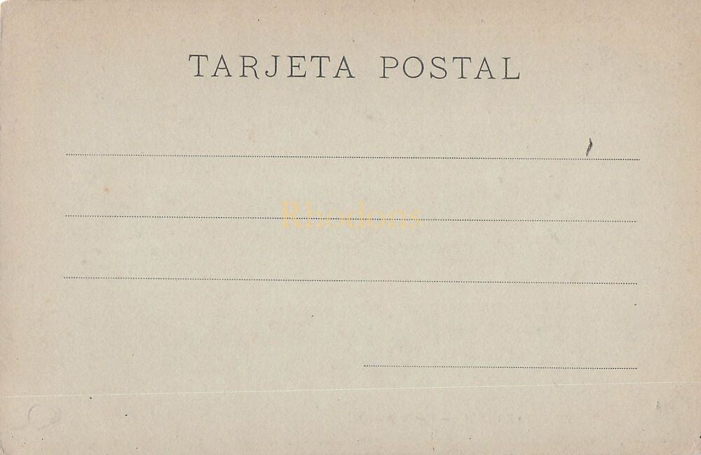 Fuenterrabia, Spain-Puerta Principal-Early 1900s Postcard