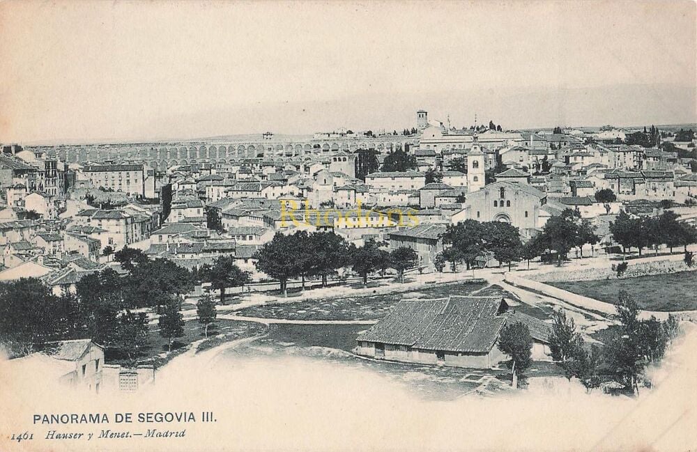 Segovia, Spain-Panorama III-Photo Postcard