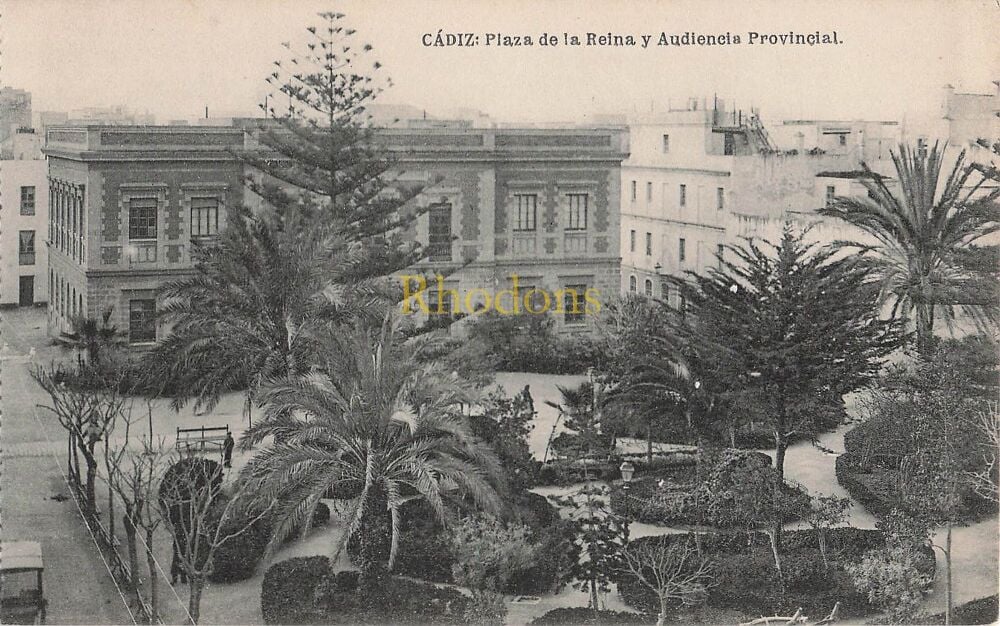 Cadiz, Spain-Plaza de la Reina y Audiencia Provincial-Early 1900s Photo Pos