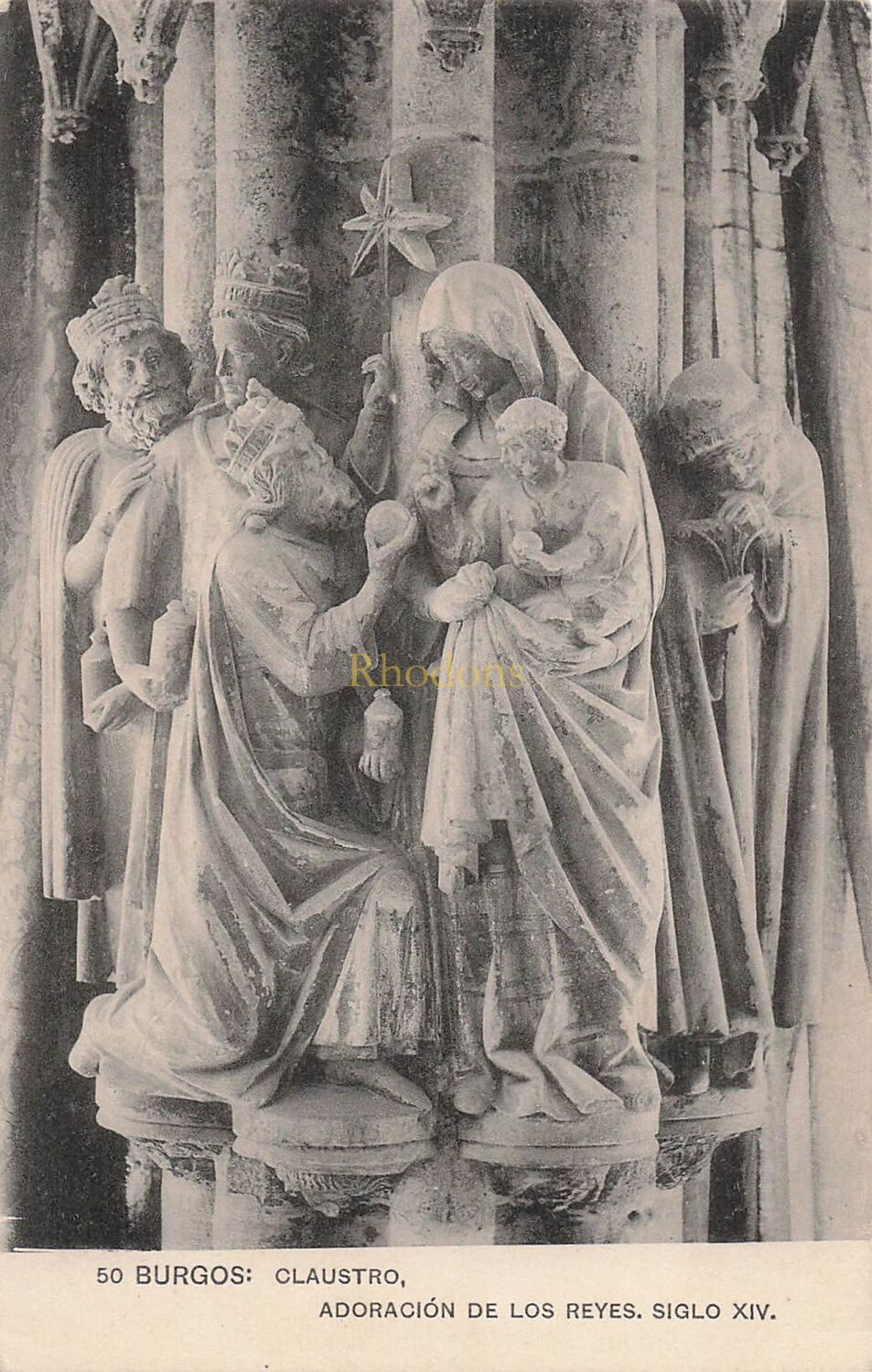 Burgos, Spain-Cathedral-Claustro Adoracion De Los Reyes (#50)-Early 1900s P