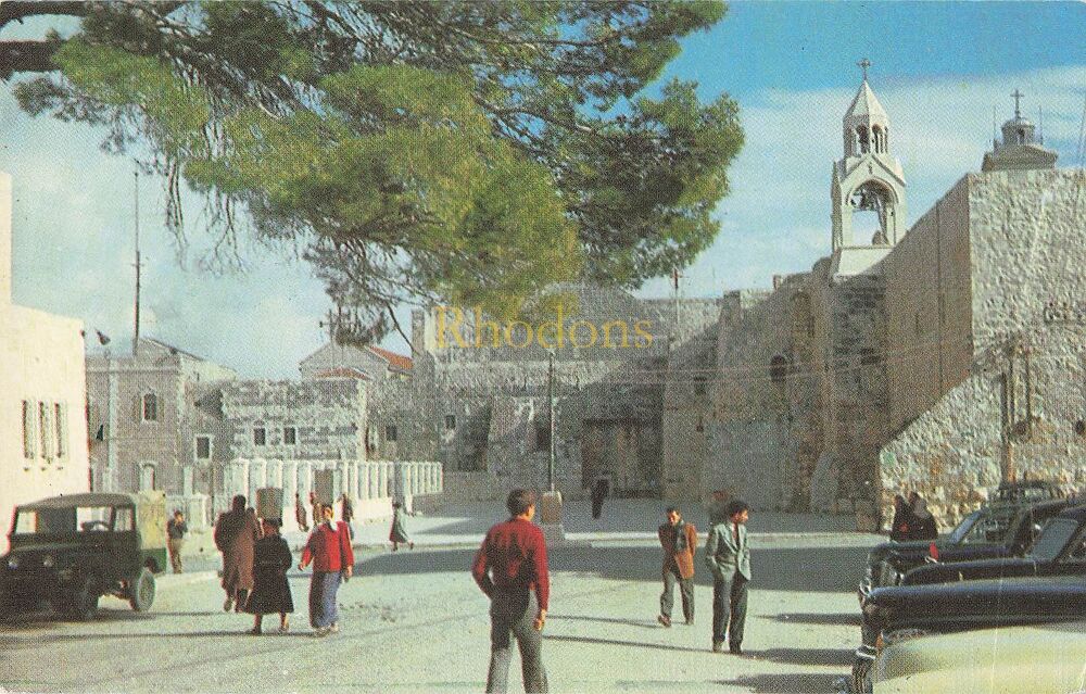 Bethlehem, Israel-Church of the Nativity-Palphot Colour Photo View Postcard