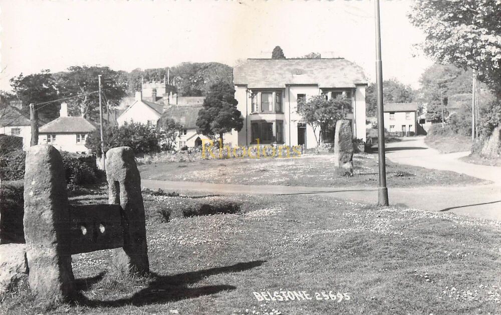 Belstone Village, Devon-Circa 1960s Real Photo Postcard