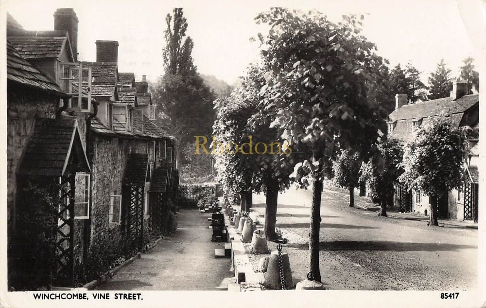 Vine Street Winchcombe, The Cotswolds, Glos.-1950s Real Photo Postcard