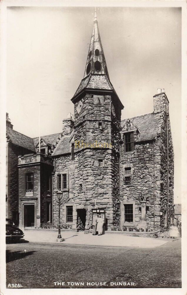 The Town House, Dunbar, East Lothian-Circa 1960s Real Photo View Postcard