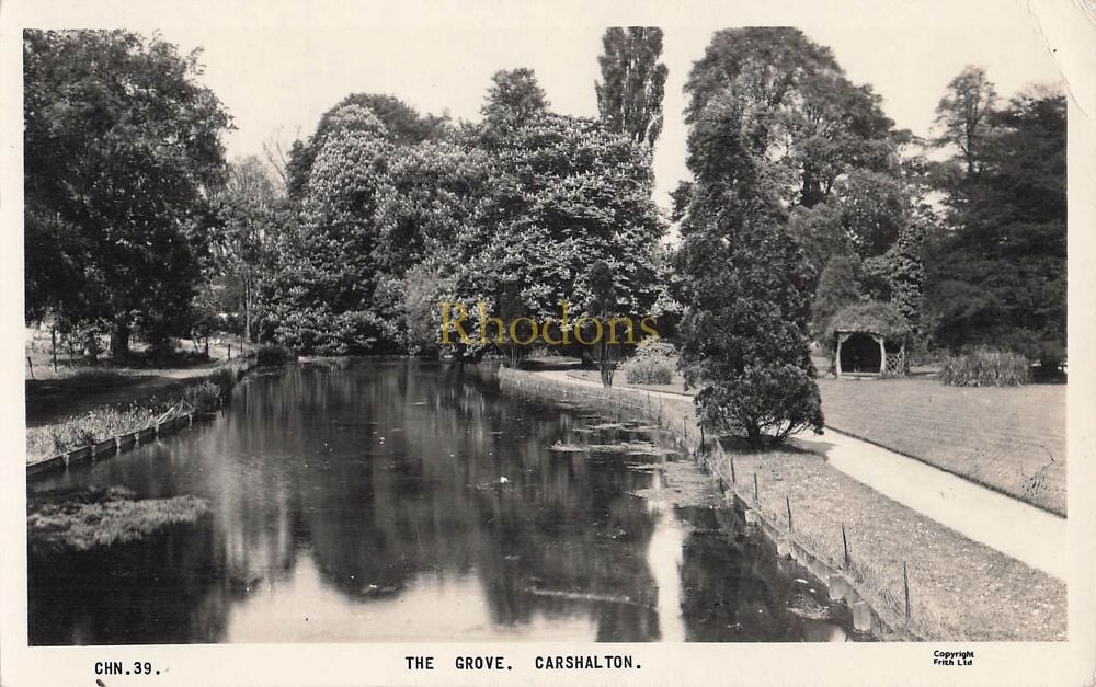 Carshalton, Surrey-The Grove-1960s Friths Series Real Photo Postcard