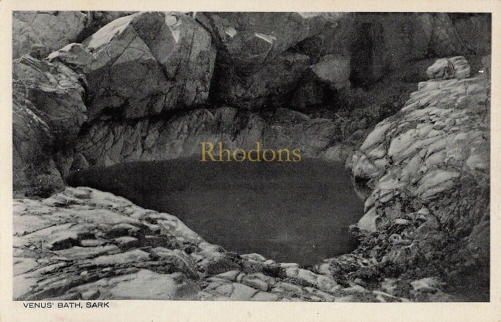 Sark Channel Islands-Venus Bath-Circa Mid 1900s Postcard