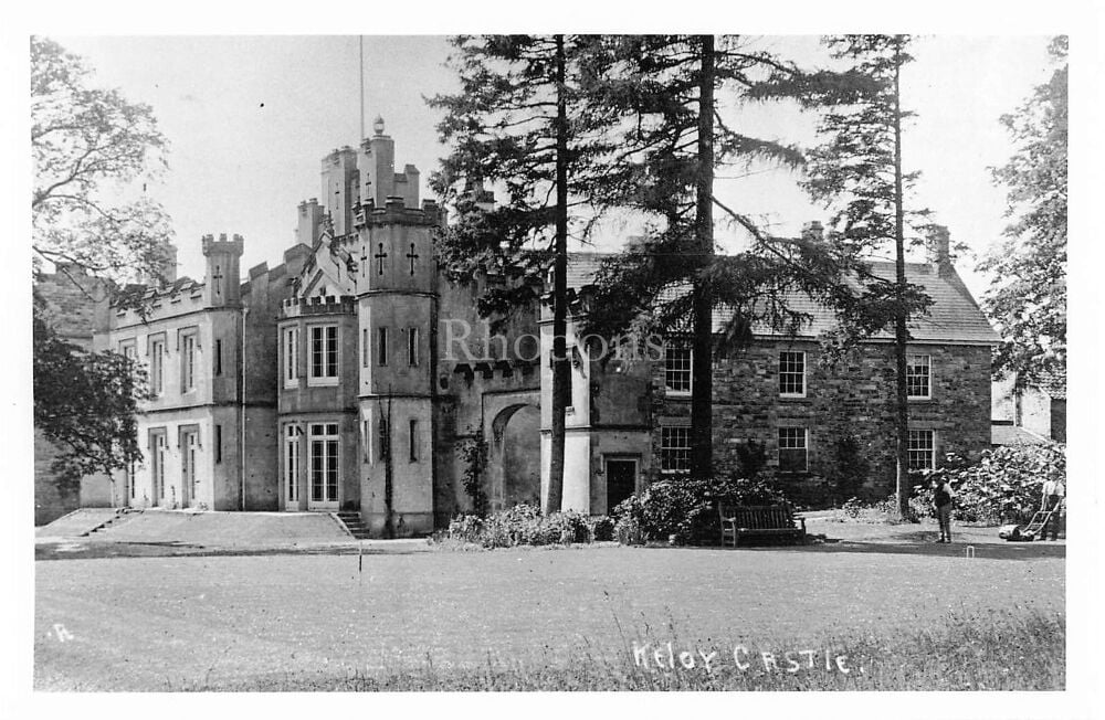 Yorkshire-Keldy Castle, North York Moors (Demolished 1950)-Repro Circa 1910 Photo