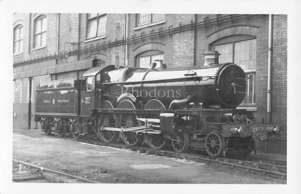 Great Western Railway Steam Locomotive - Real Photo Card