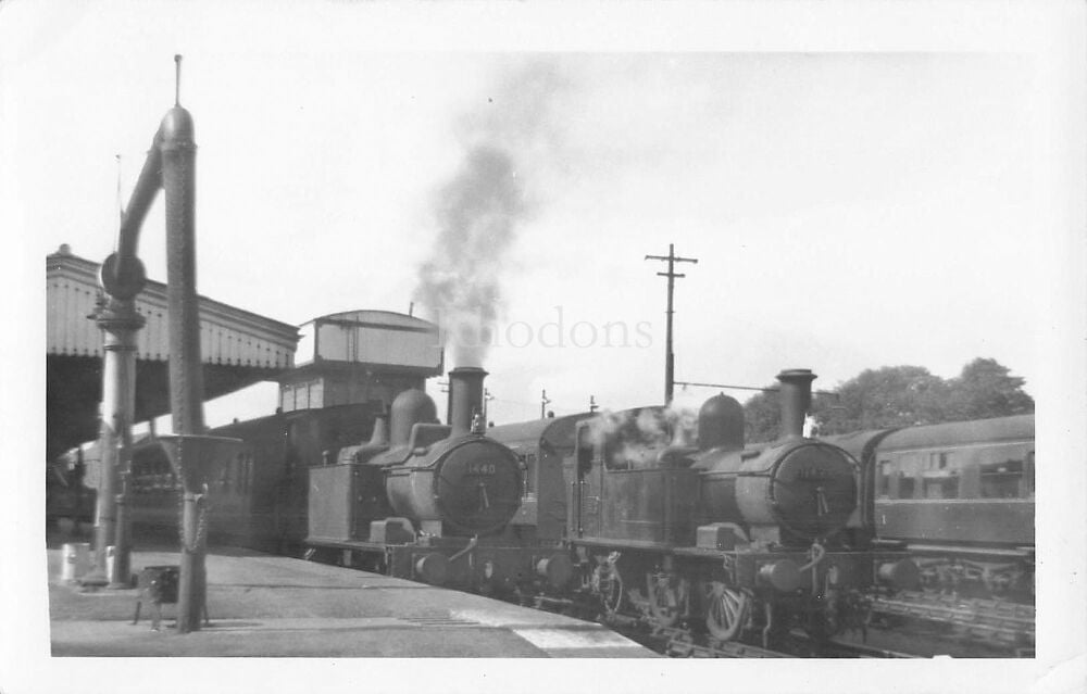 Vintage Steam Locomotives - Real Photo Card