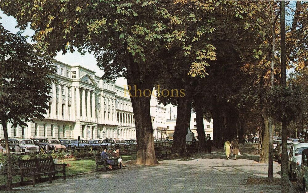 The Promenade, Cheltenham, Glos. Colour Photo Postcard